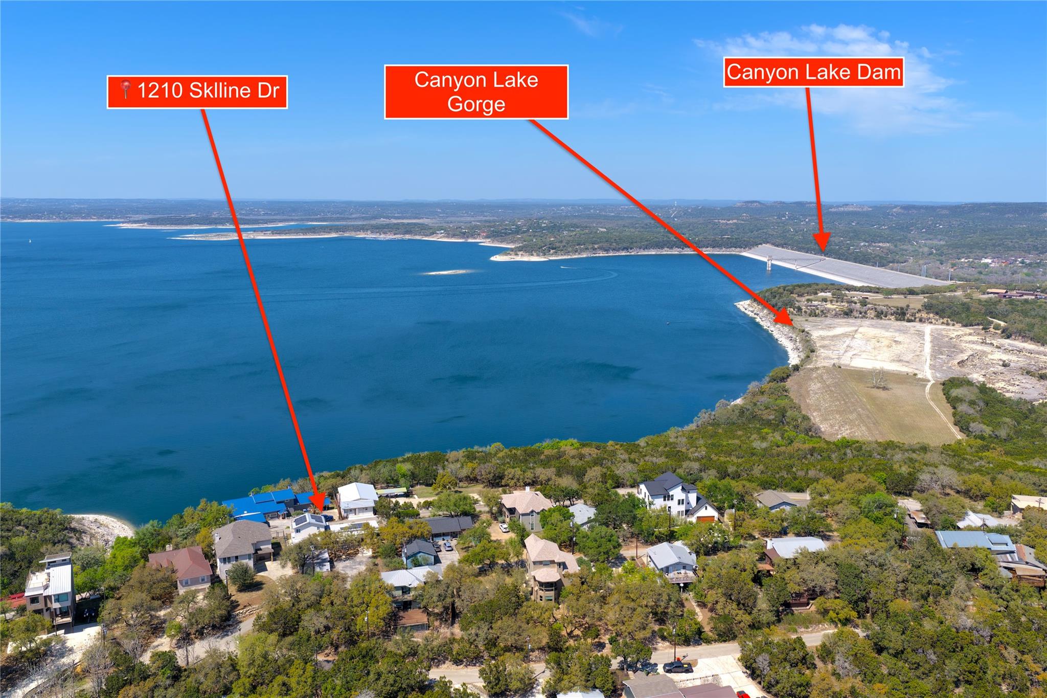 1210 Skyline Dr, Canyon Lake, TX 78133