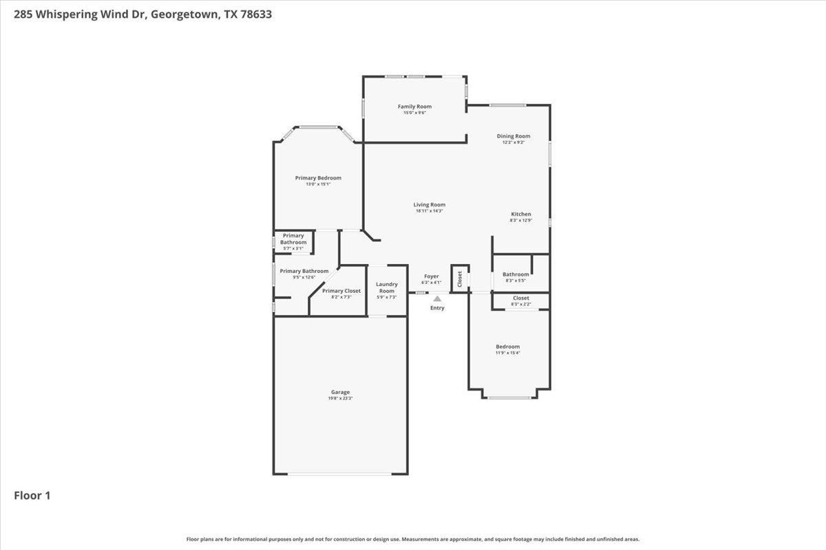 285 Whispering Wind Dr, Georgetown, TX 78633