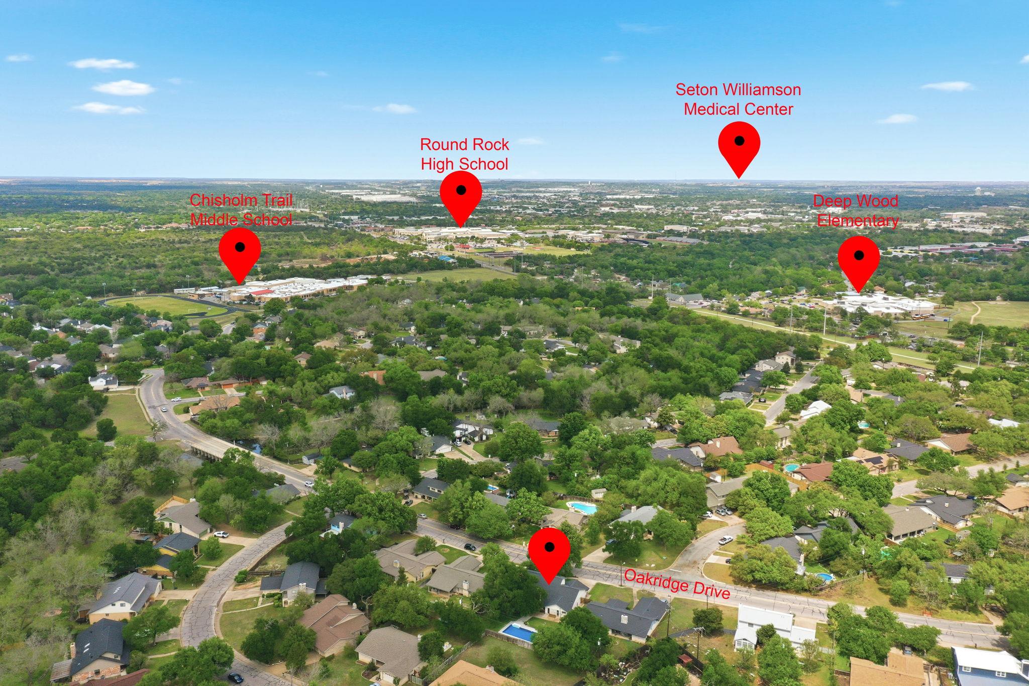 1306 Oakridge Dr, Round Rock, TX 78681