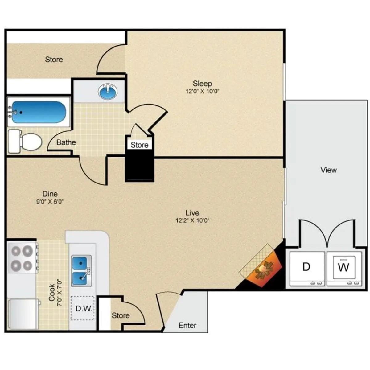 8110 Creekbend Dr # 616, Houston, TX 77071