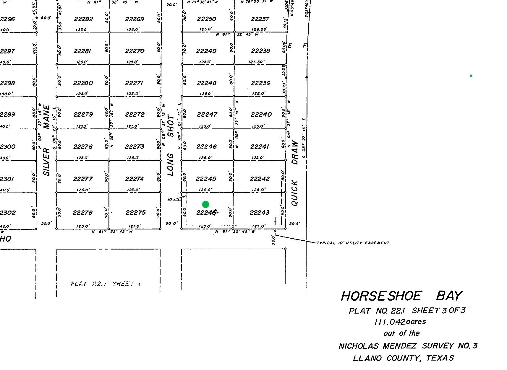 Lot 22244 Westward Ho/Long Shot, Horseshoe Bay, TX 78657