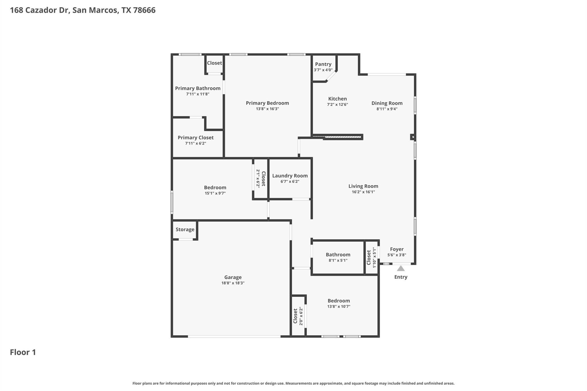 168 Cazador Dr, San Marcos, TX 78666