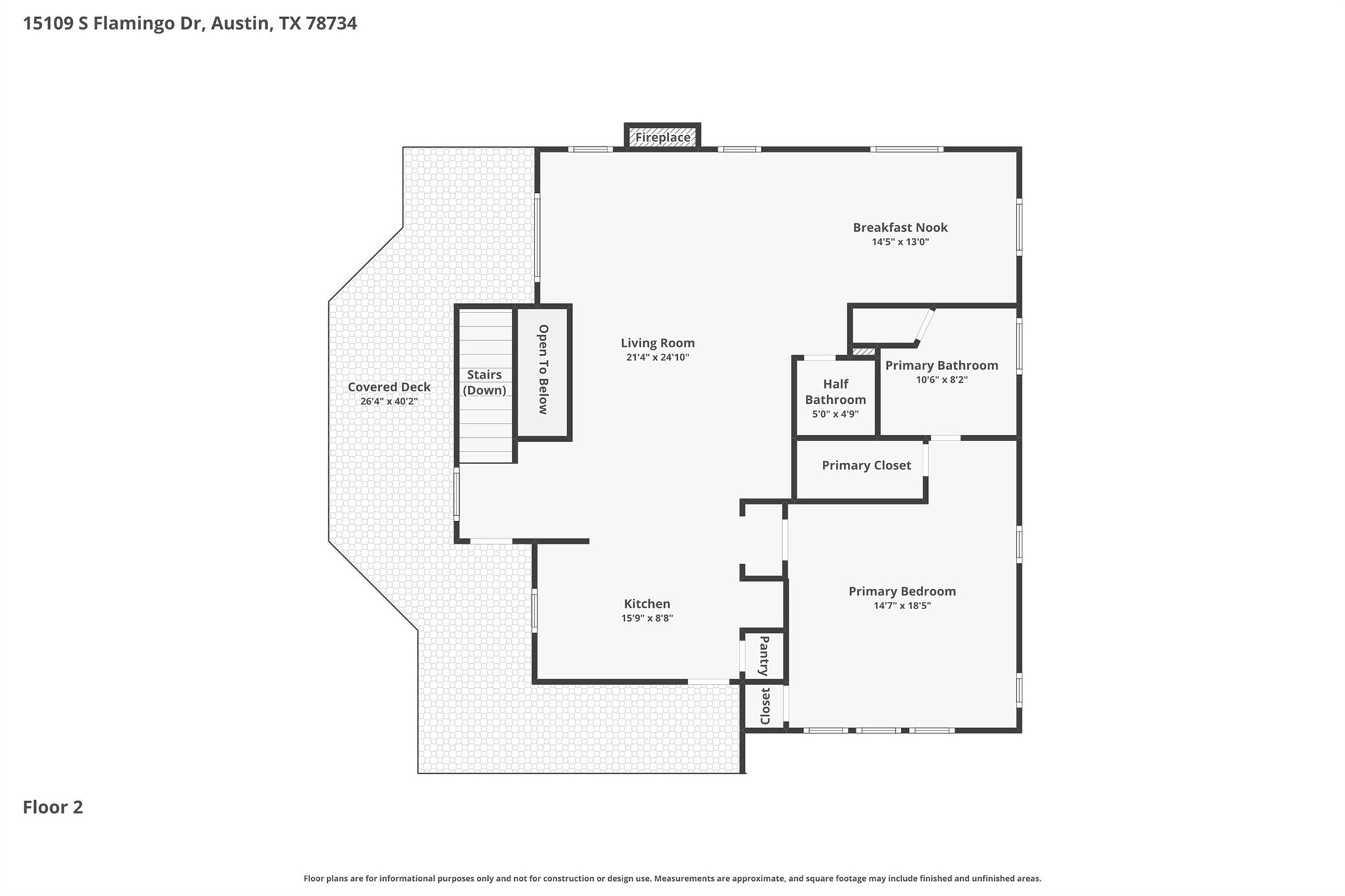 15109 S Flamingo Dr S, Austin, TX 78734