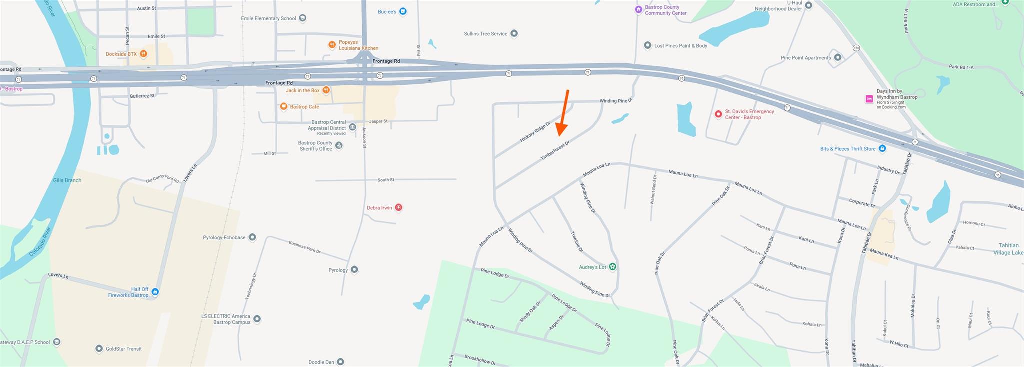 22 Timberforest Dr, Bastrop, TX 78602