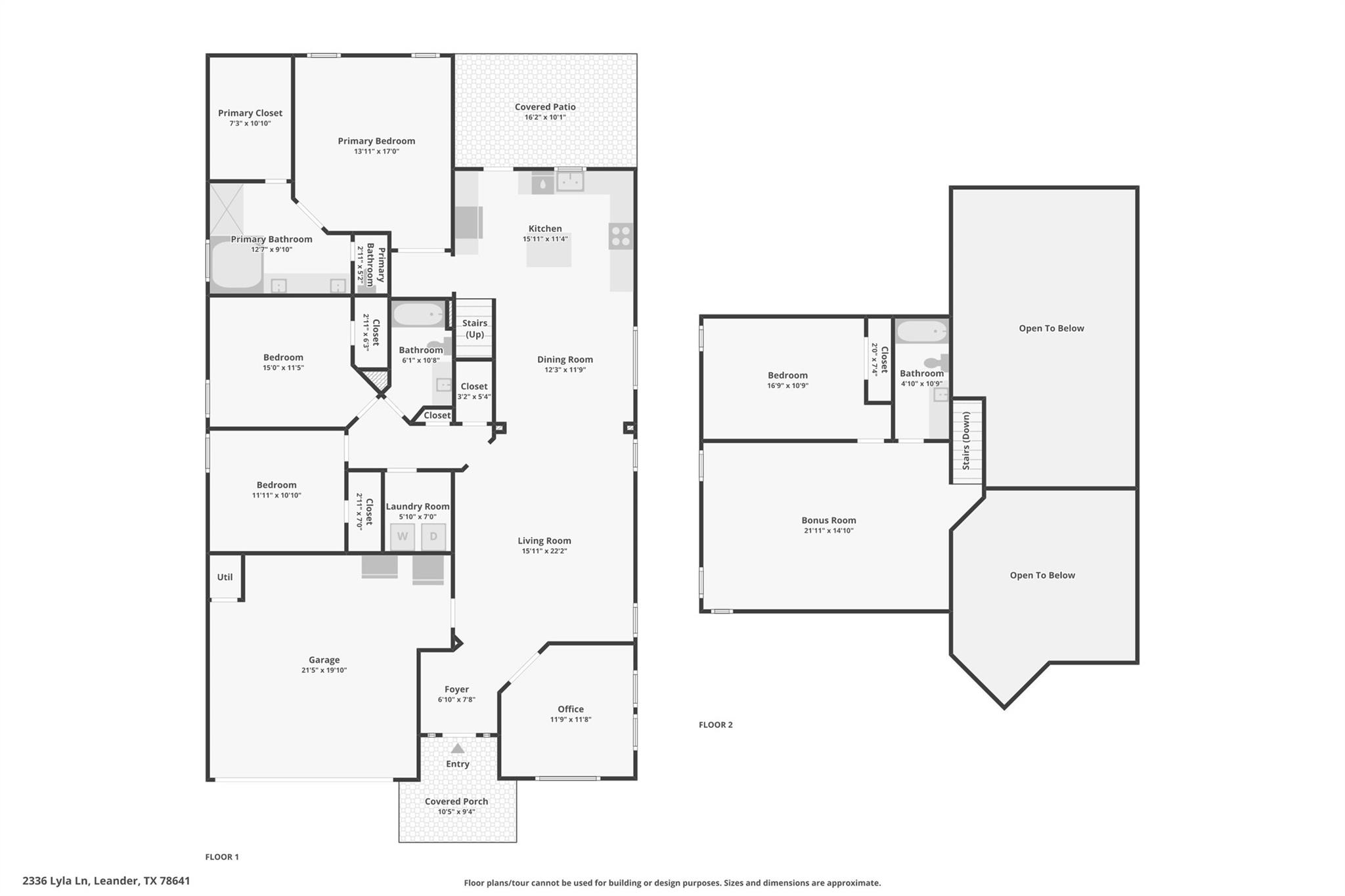 2336 Lyla Ln, Leander, TX 78641