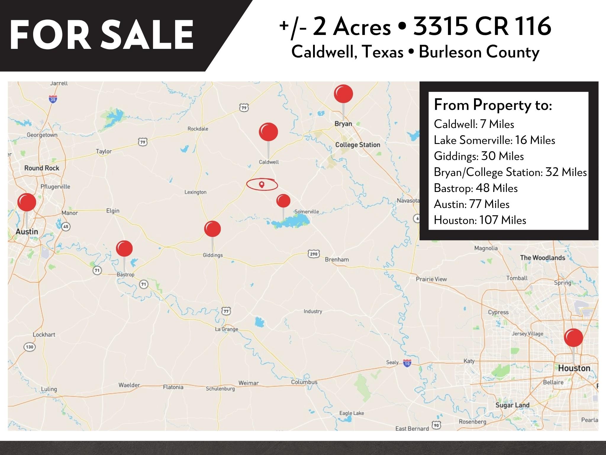 3315 County Road 116, Caldwell, TX 77836