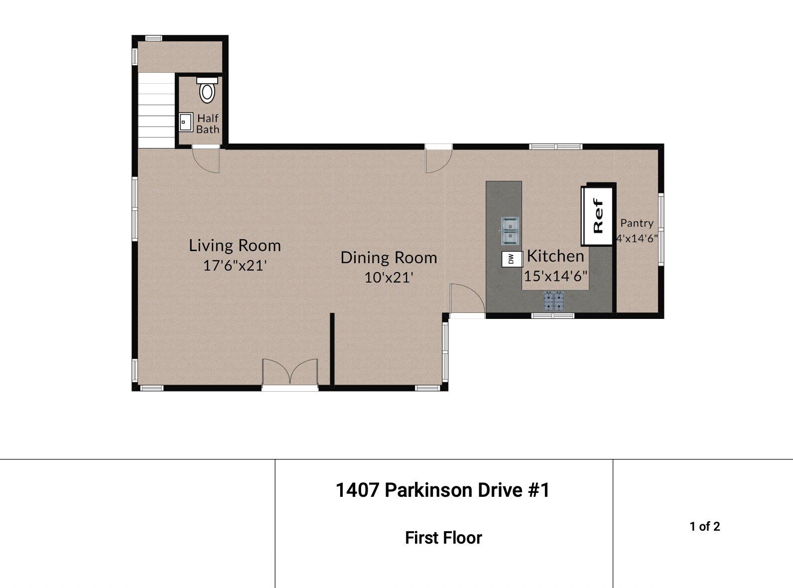 1407 Parkinson Dr # 1, Austin, TX 78704