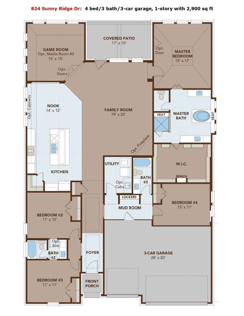 824 Sunny Ridge Dr, Leander, TX 78641