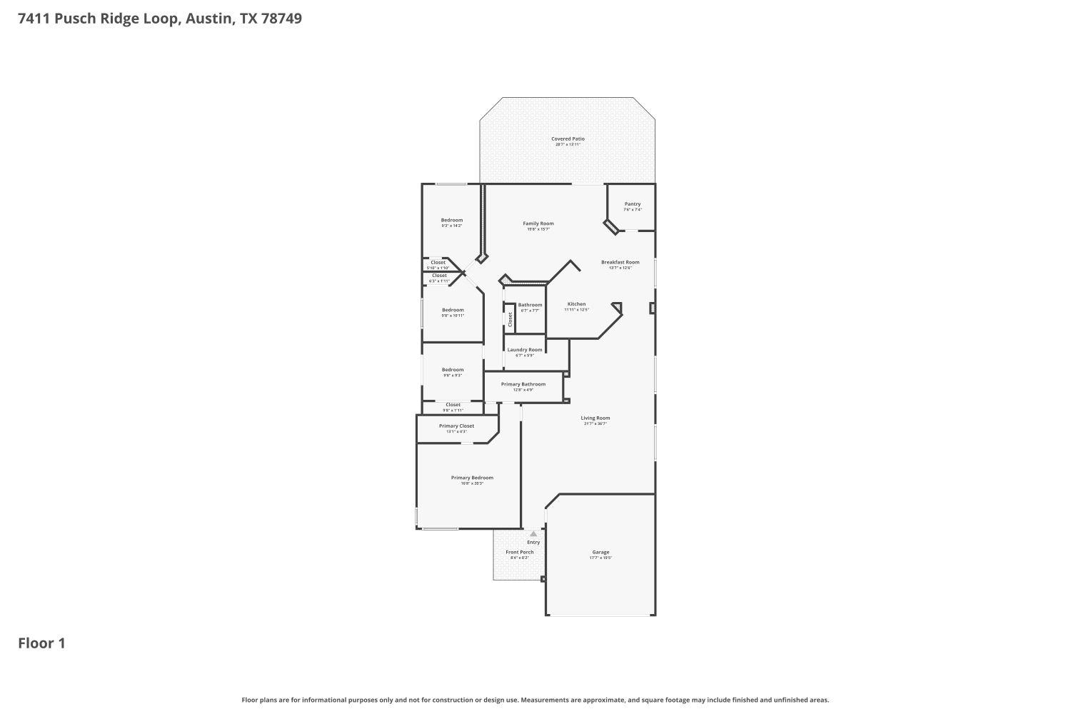 7411 Pusch Ridge Loop, Austin, TX 78749