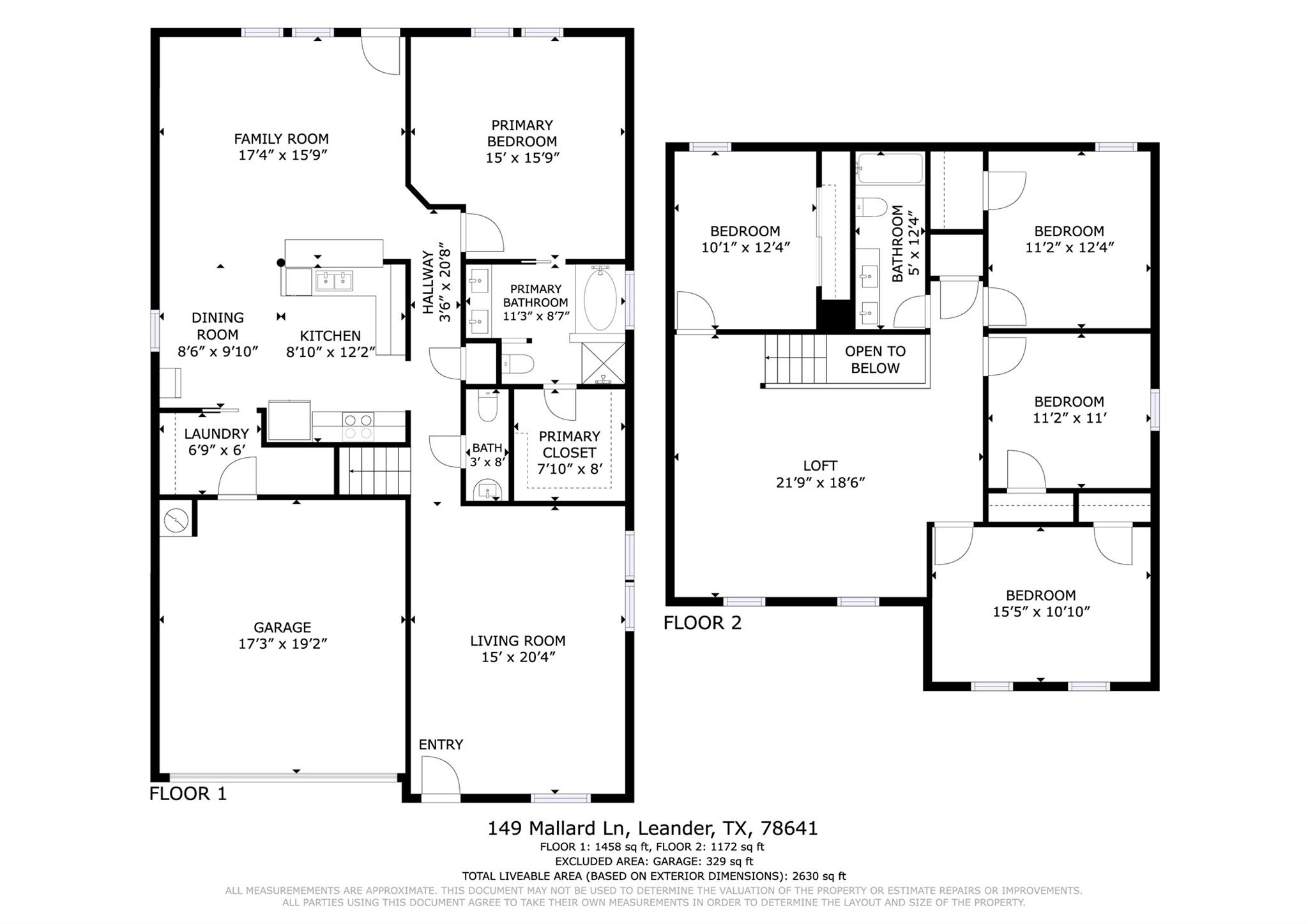 149 Mallard Ln, Leander, TX 78641