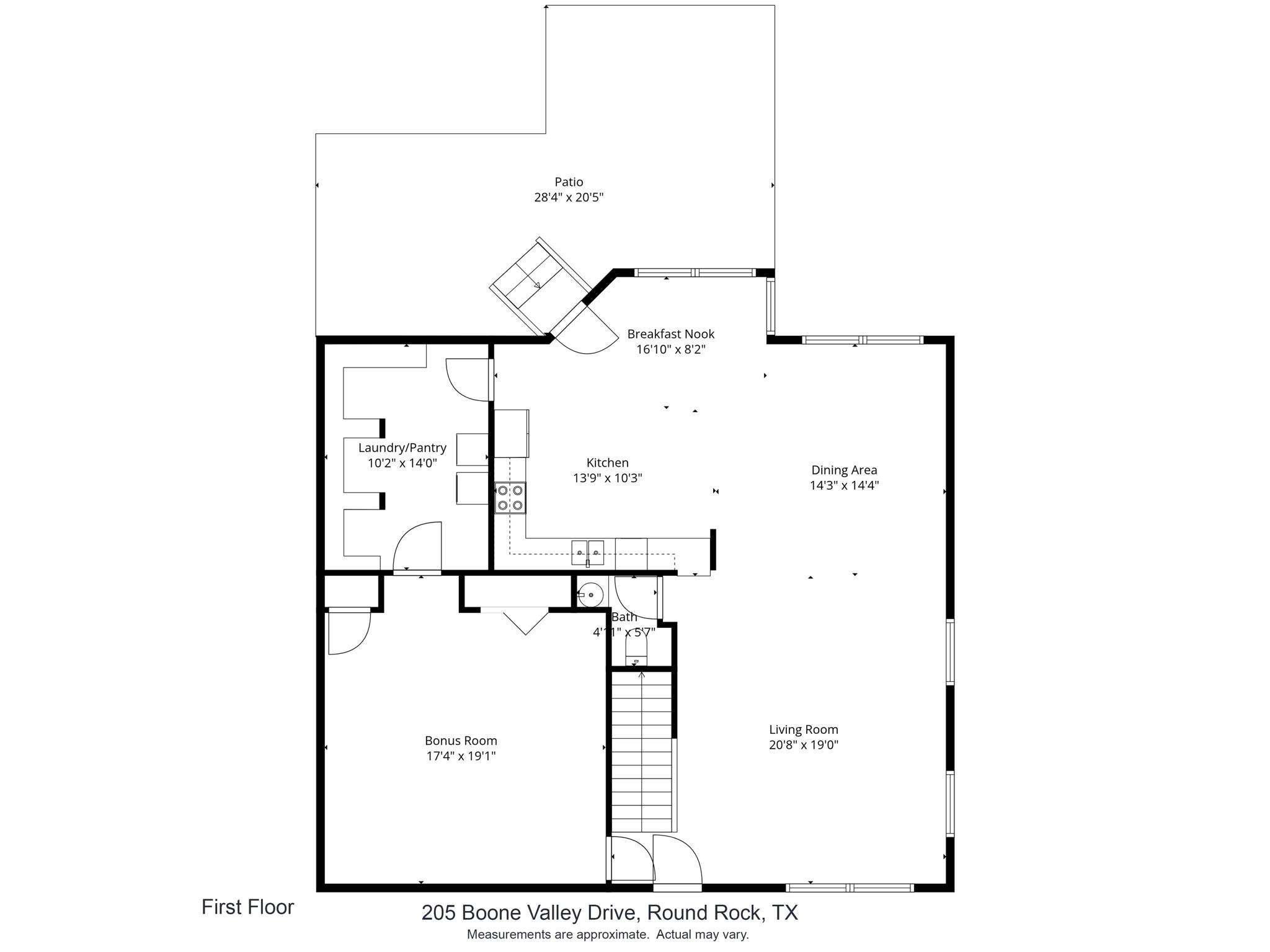 205 N Boone Valley Dr, Round Rock, TX 78664