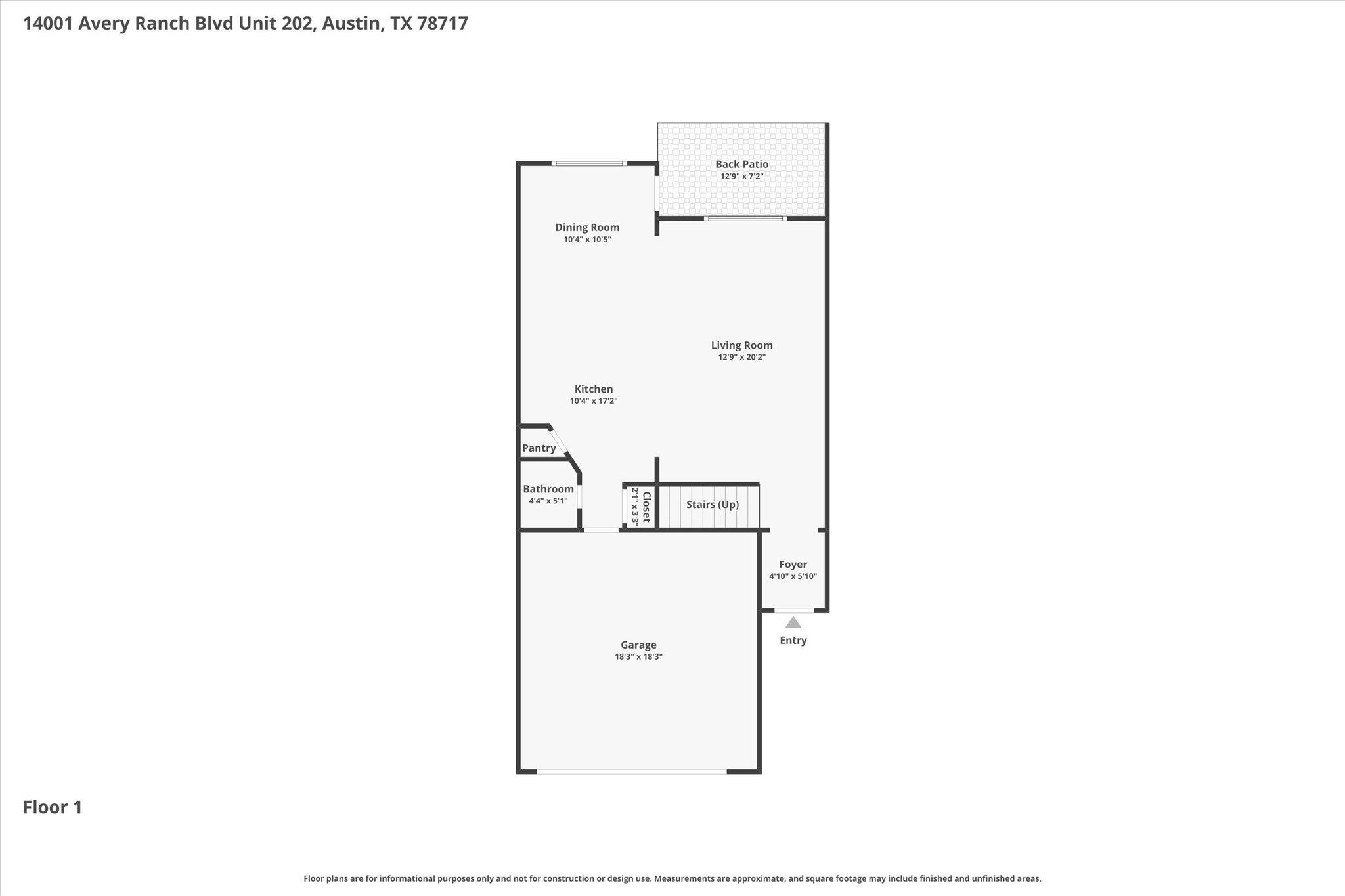 14001 Avery Ranch Blvd # 202, Austin, TX 78717