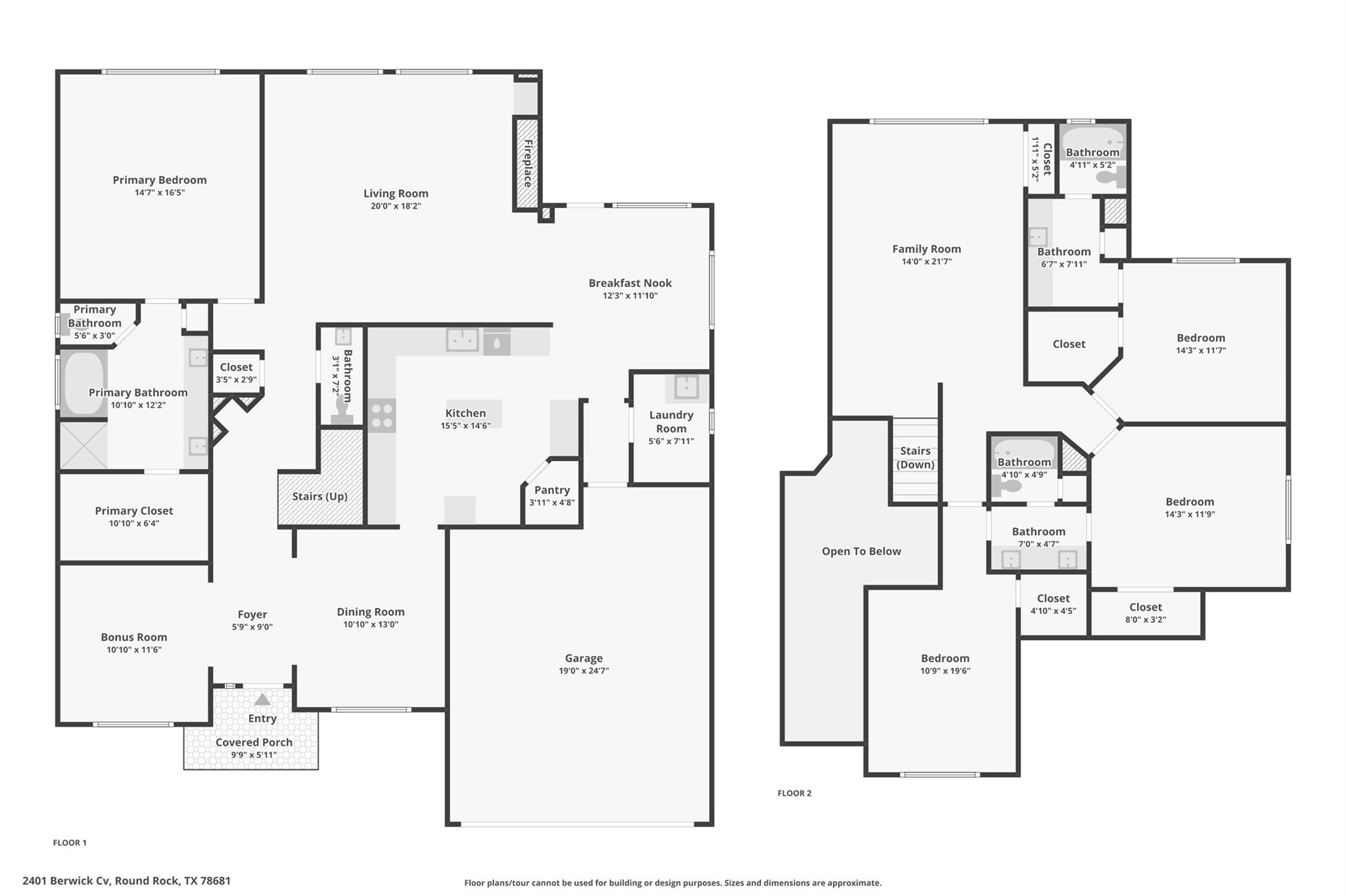 2401 Berwick Cv, Round Rock, TX 78681