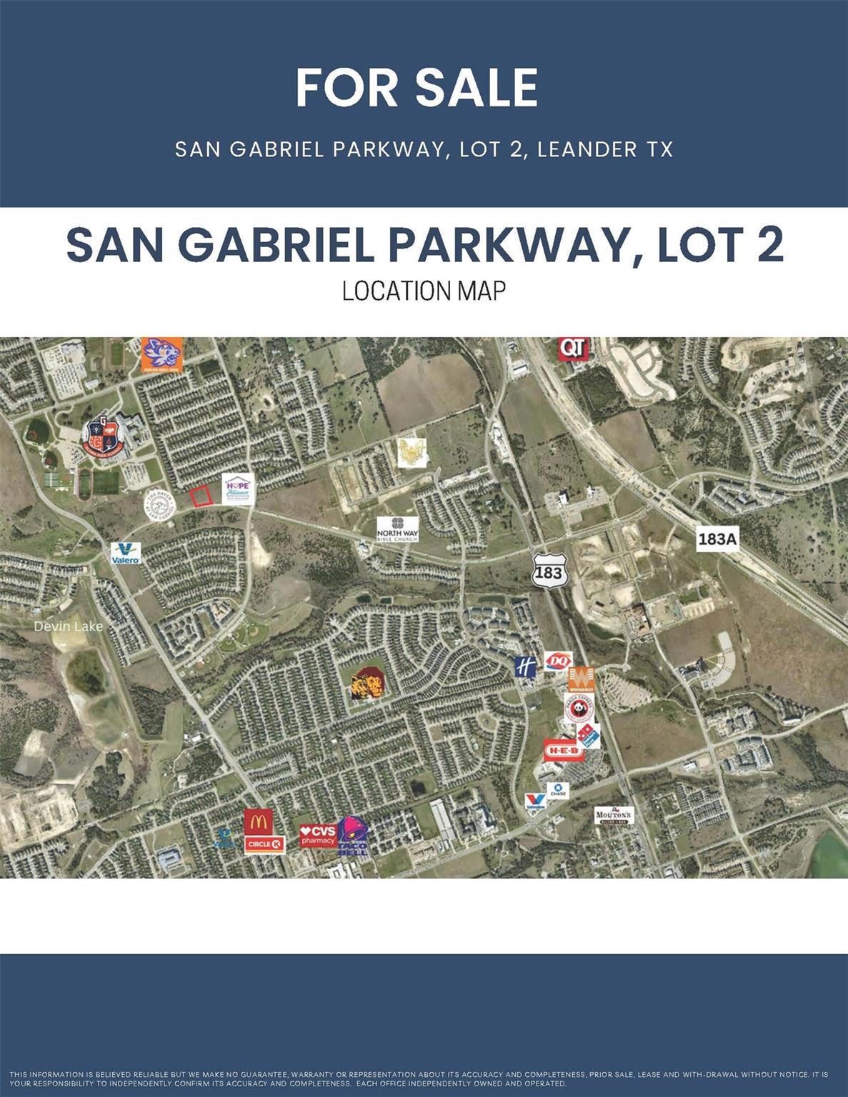 TBD W San Gabriel Pkwy, Leander, TX 78641