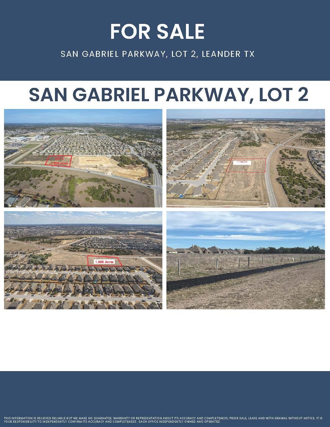 TBD W San Gabriel Pkwy, Leander, TX 78641