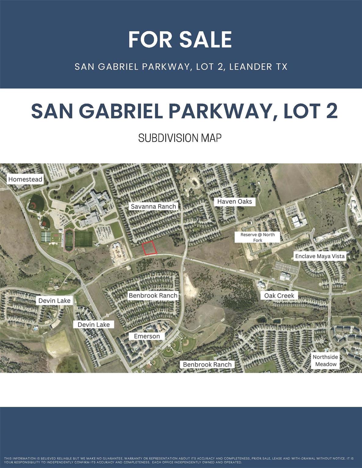 TBD W San Gabriel Pkwy, Leander, TX 78641