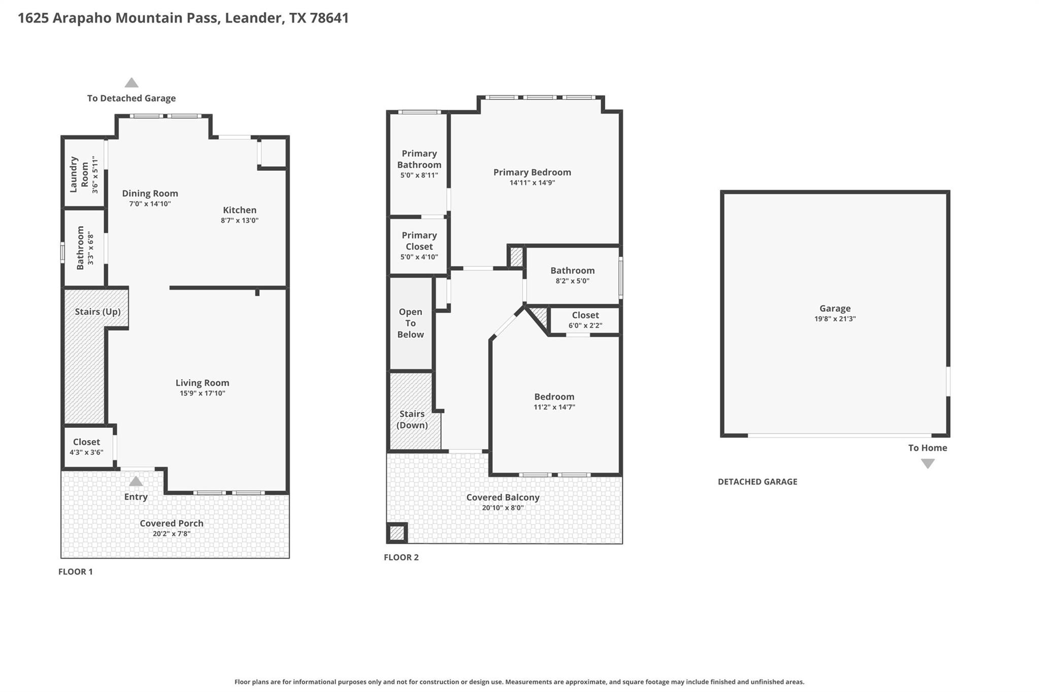 1625 Arapaho Mountain Pass, Leander, TX 78641