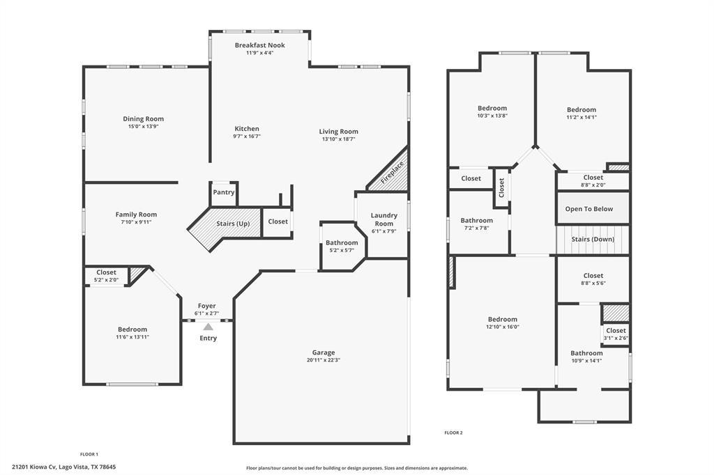 21201 Kiowa Cv, Lago Vista, TX 78645