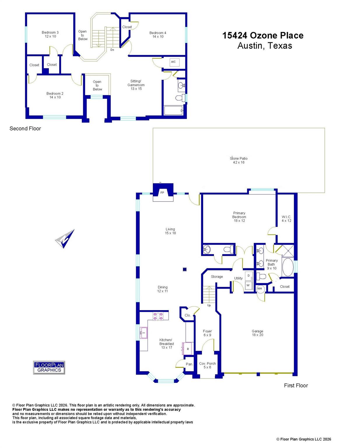 15424 Ozone Pl, Austin, TX 78728