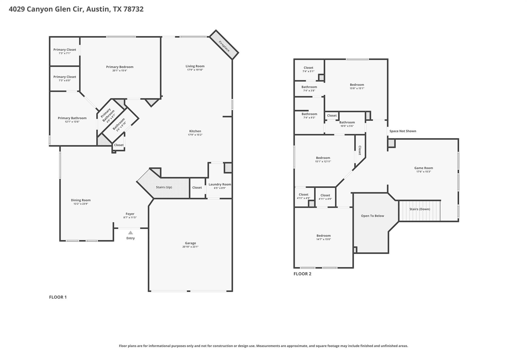 4029 Canyon Glen Cir, Austin, TX 78732