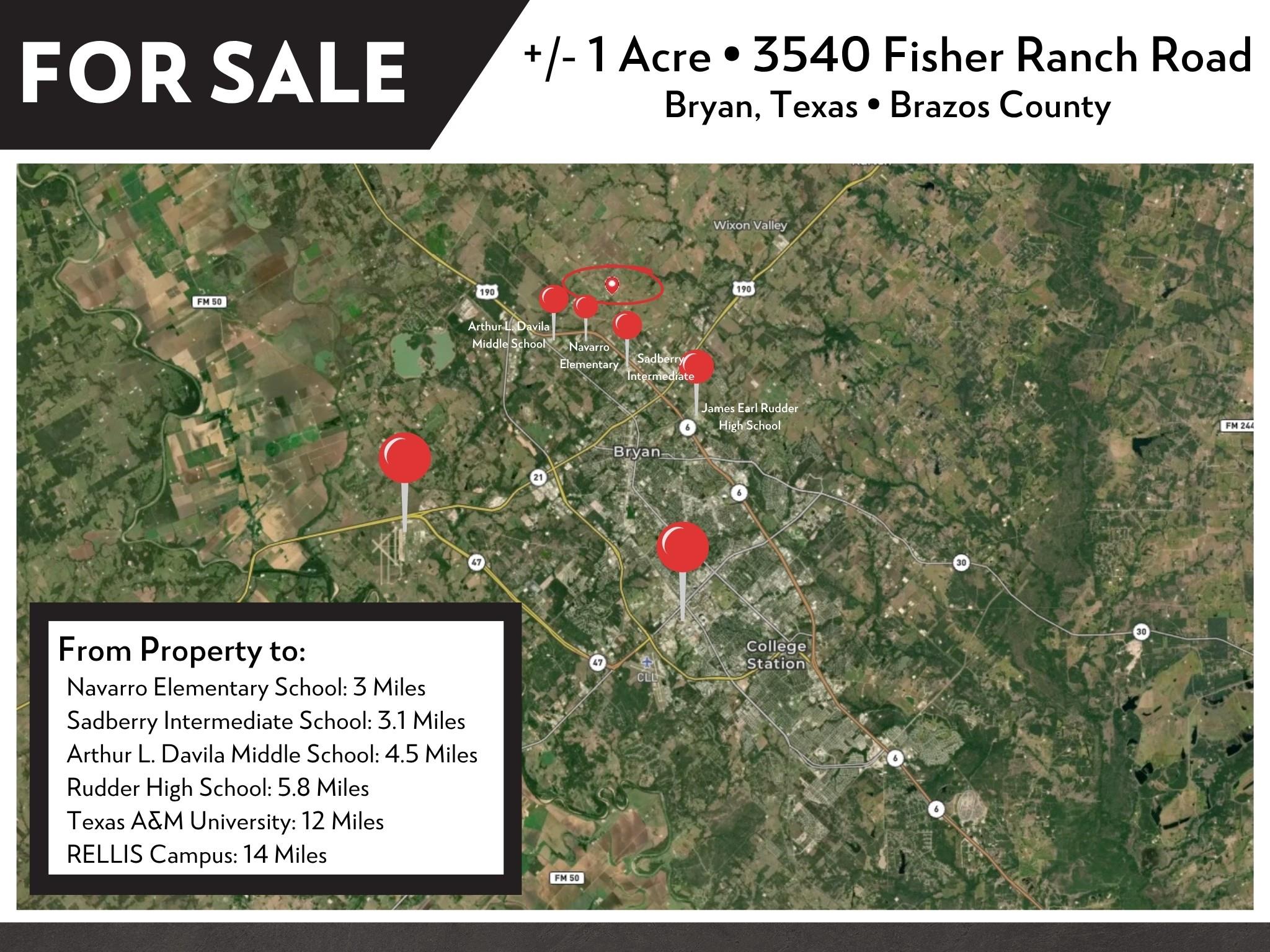 3540 Fisher Ranch Rd, Bryan, TX 77808