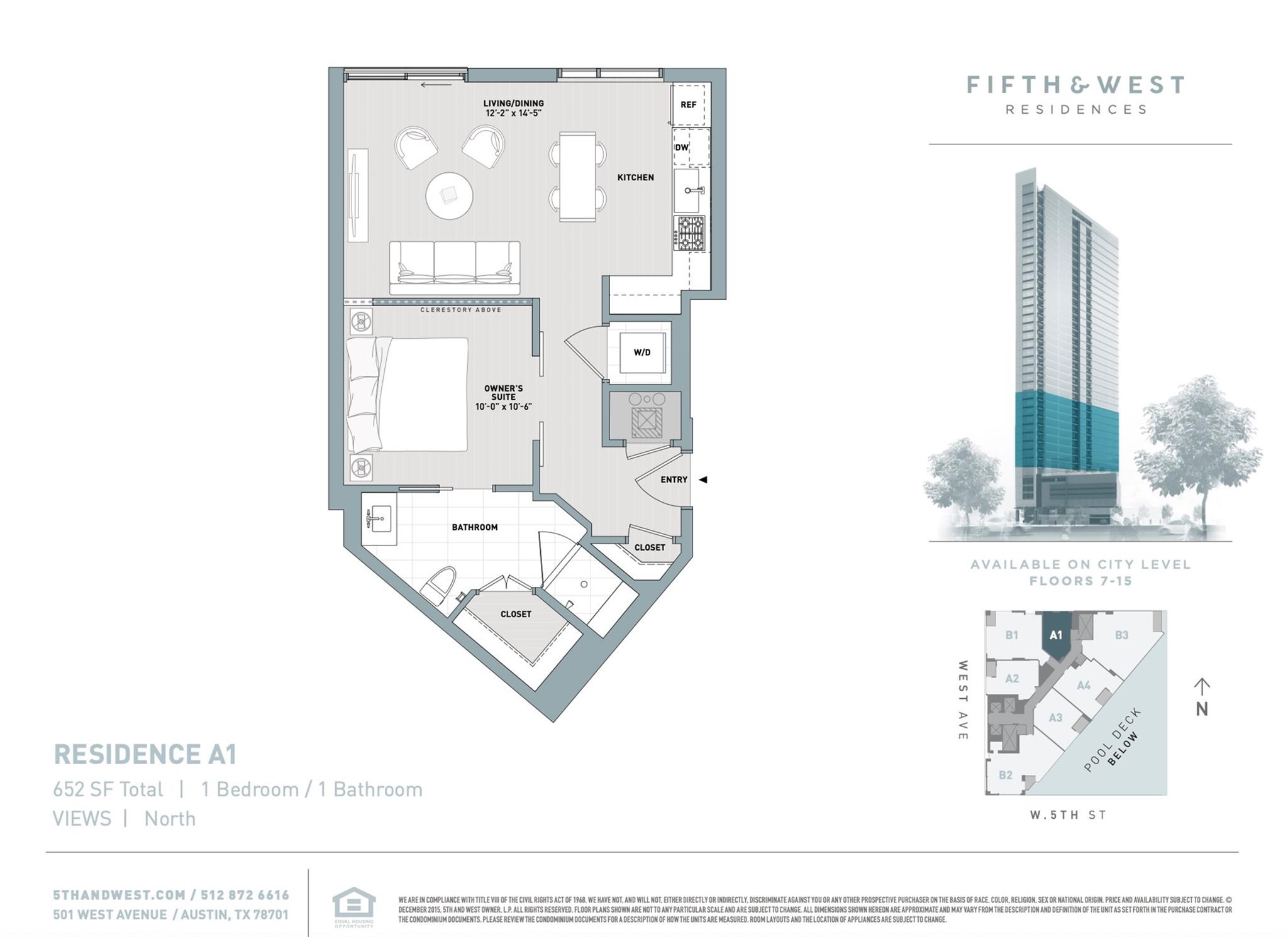 501 West Ave # 1206, Austin, TX 78701