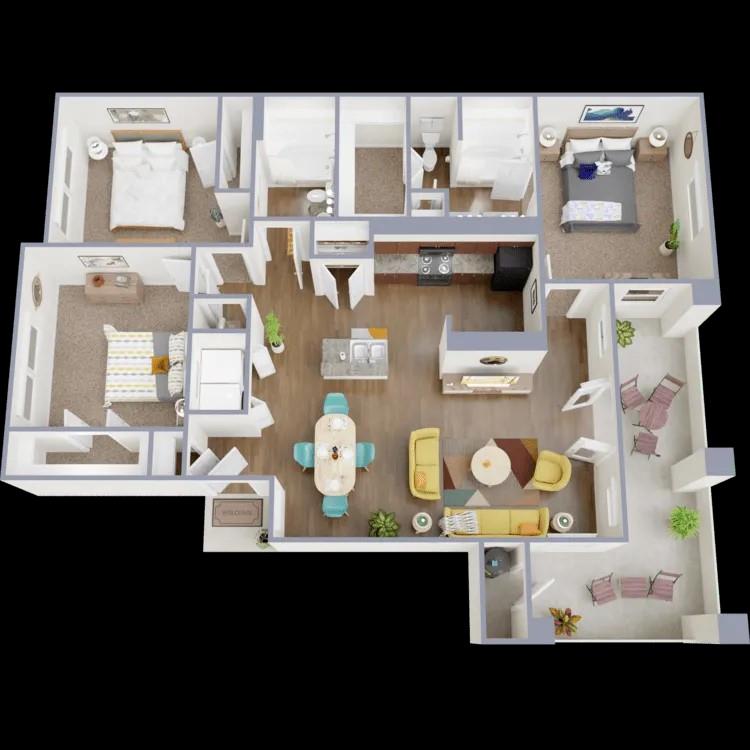 12035 Huffmeister Rd # 01-110, Cypress, TX 77429