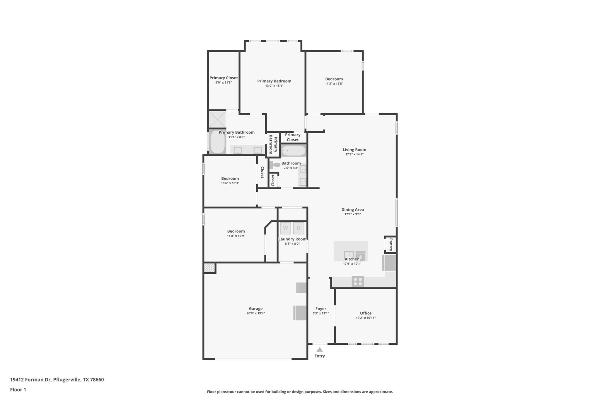 19412 Forman Dr, Pflugerville, TX 78660