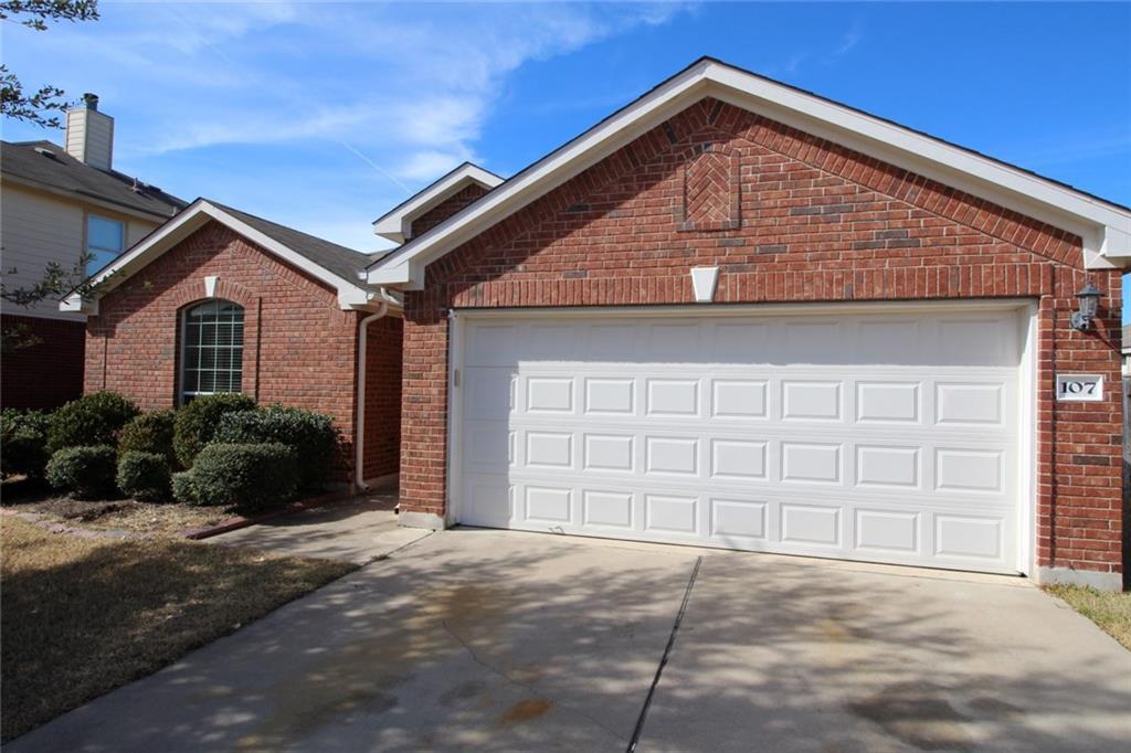 107 Inman Dr, Hutto, TX 78634