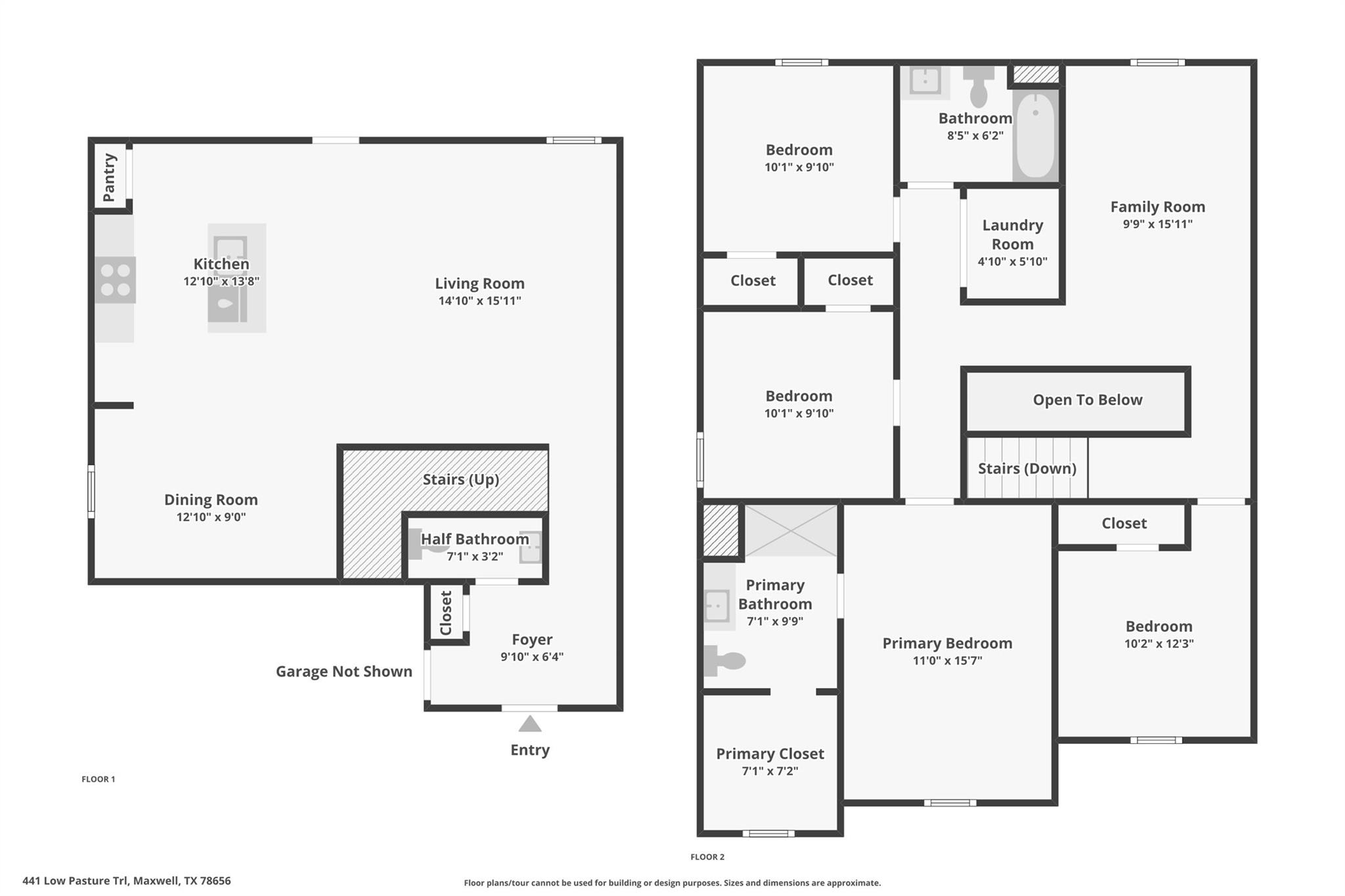 441 LOW PASTURE Trl, Maxwell, TX 78656