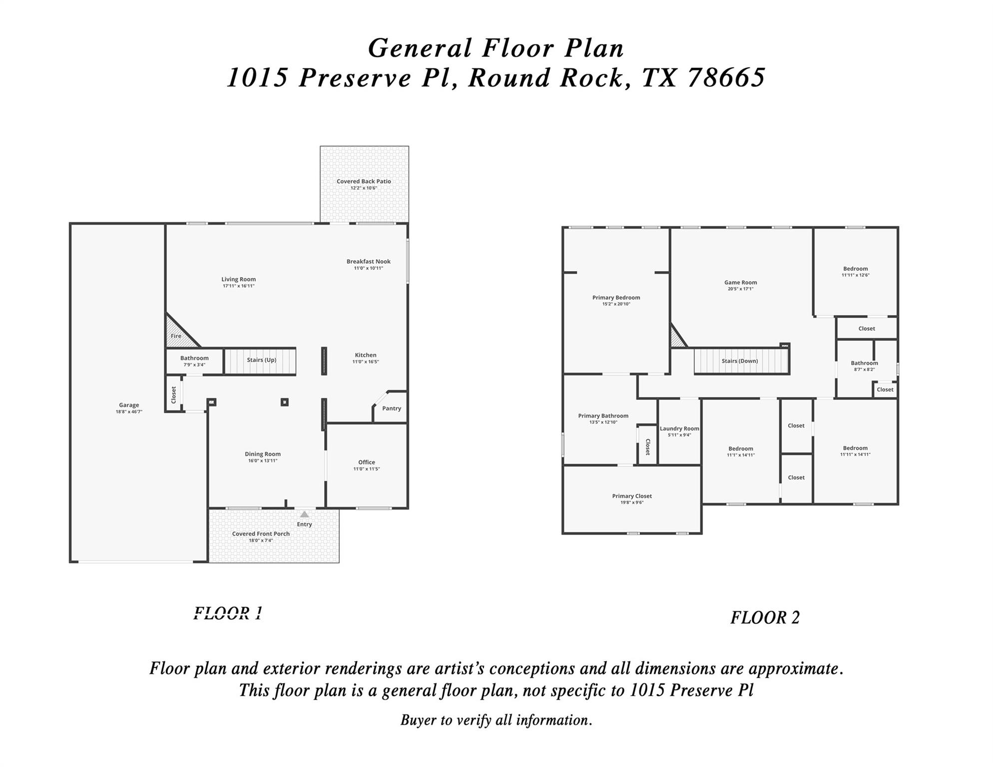 1015 Preserve Pl, Round Rock, TX 78665