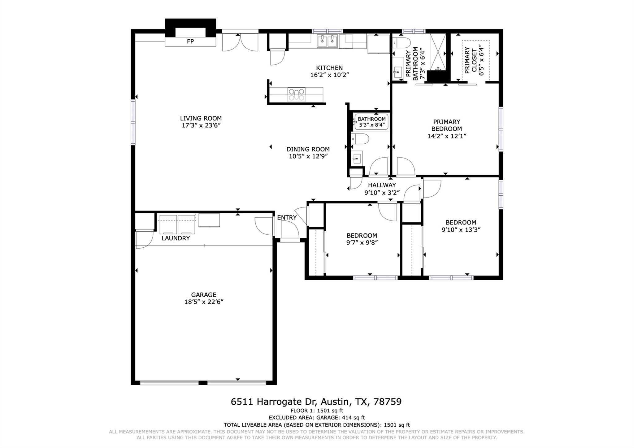 6511 Harrogate Dr, Austin, TX 78759