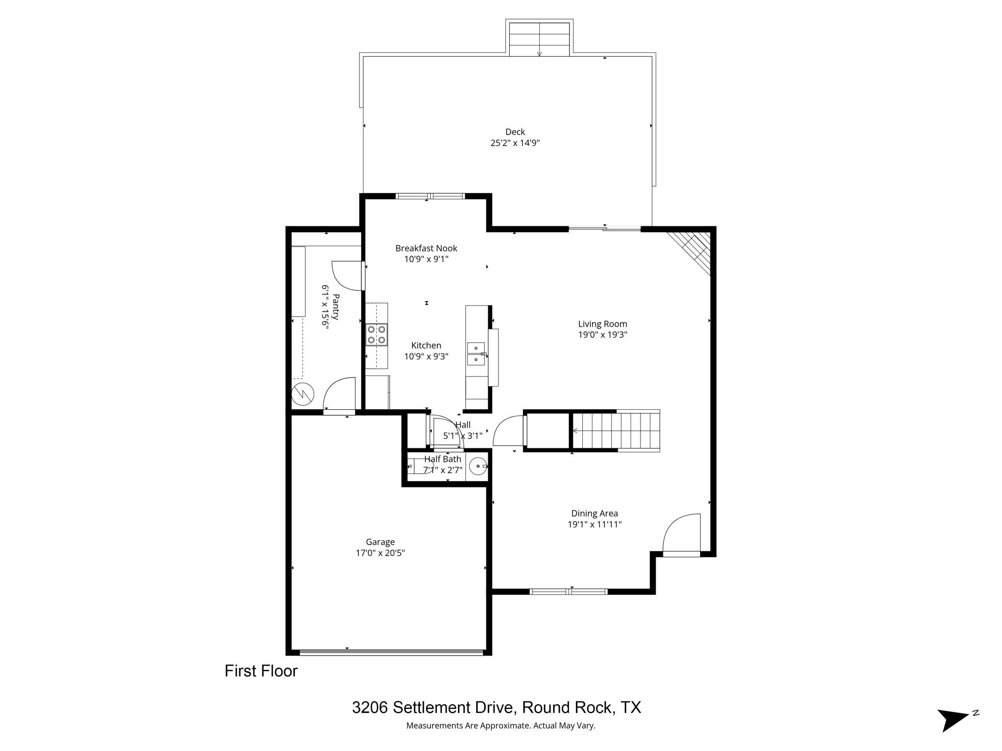 3206 Settlement Dr, Round Rock, TX 78665