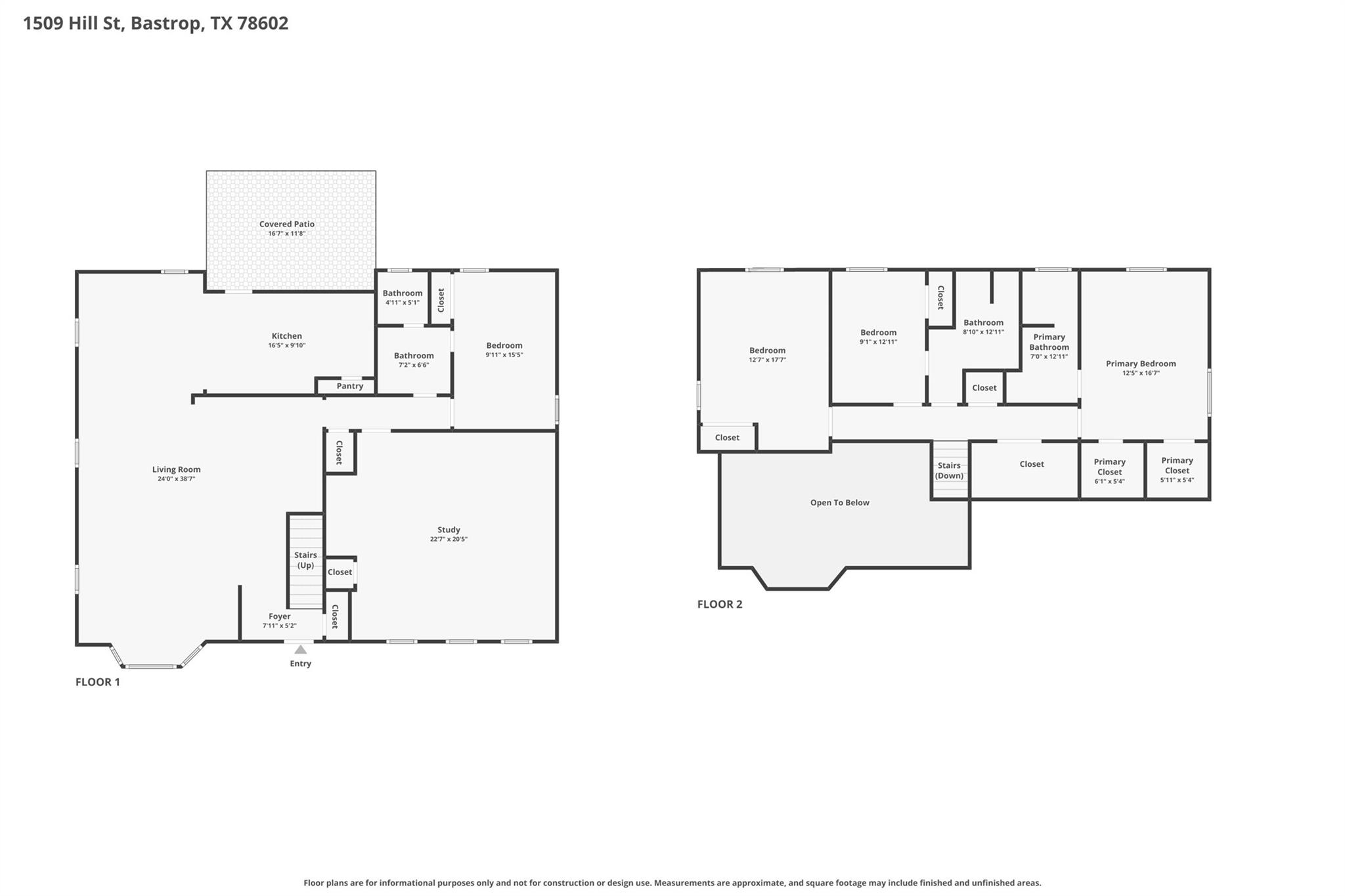 1509 Hill St, Bastrop, TX 78602