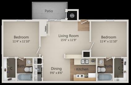 2809 W William Cannon Dr # E208, Austin, TX 78745
