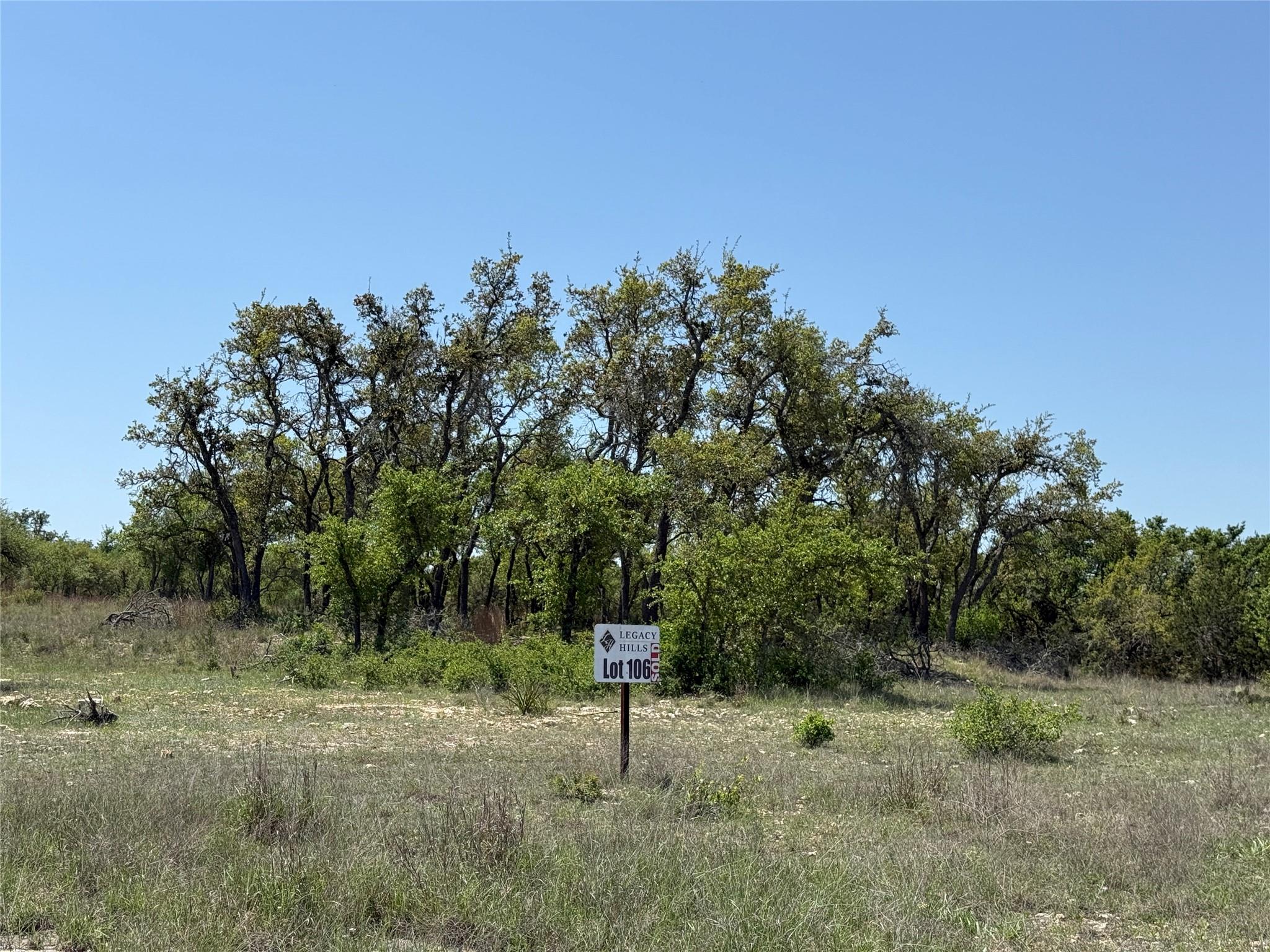 Lot 106 E Flying Owl Dr, Johnson City, TX 78636