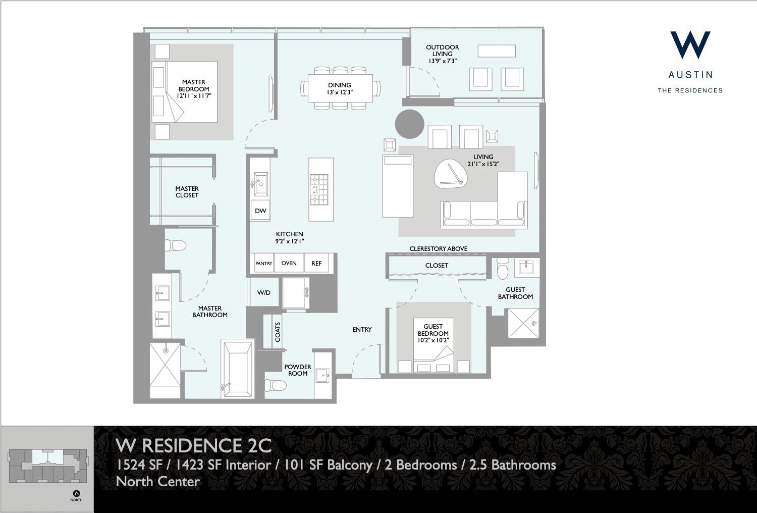 210 Lavaca St # 1910, Austin, TX 78701