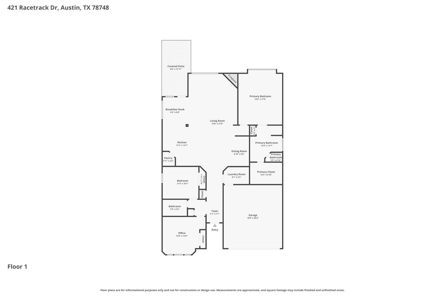 421 Racetrack Dr, Austin, TX 78748
