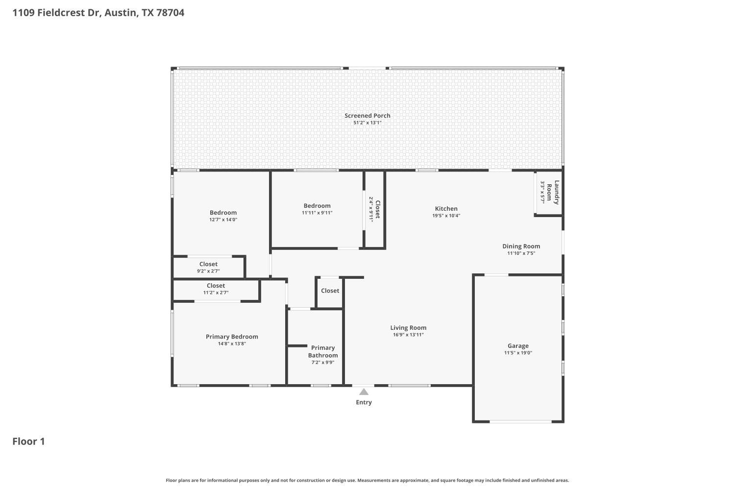 1109 Fieldcrest Dr, Austin, TX 78704