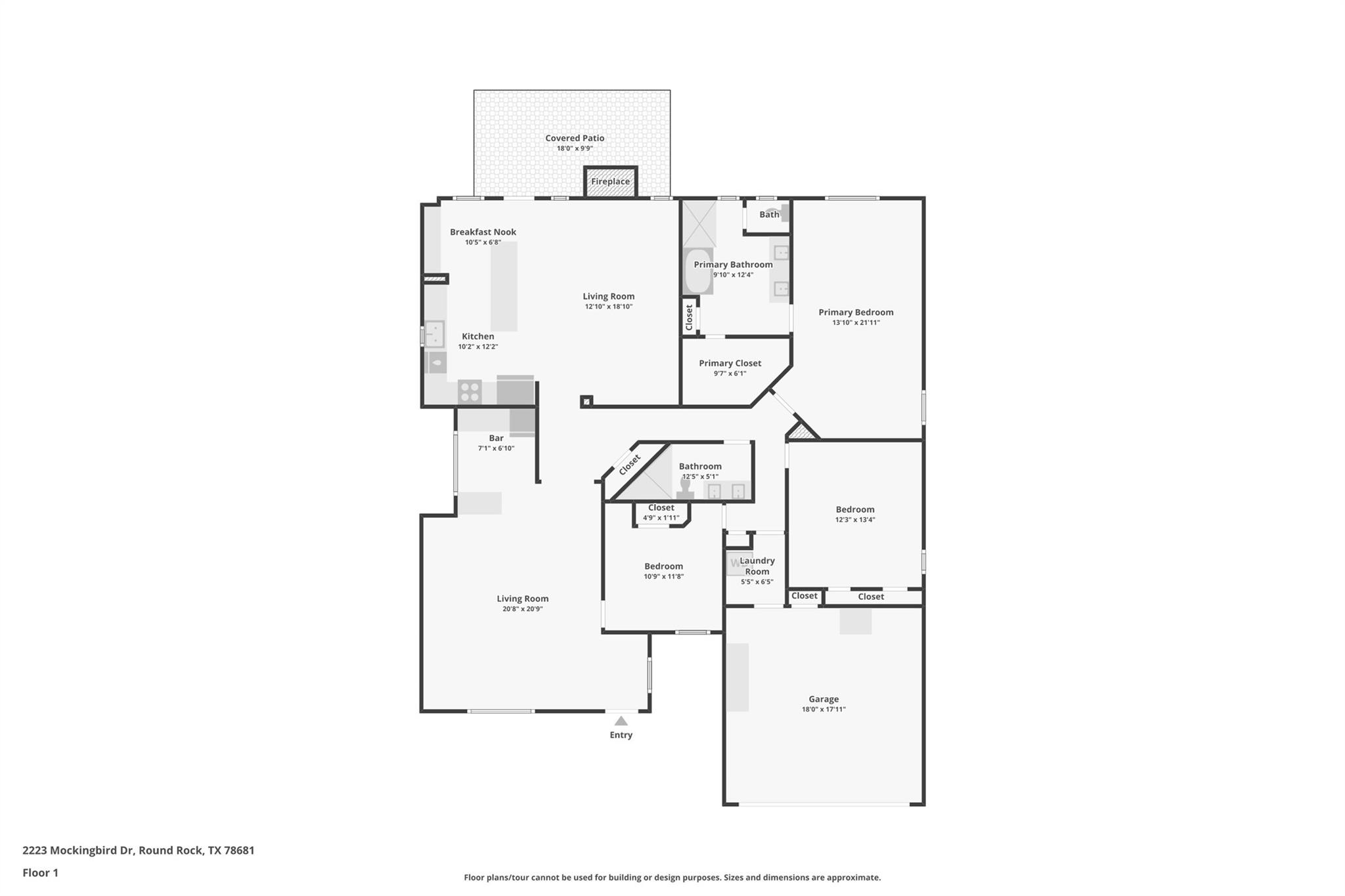 2223 Mockingbird Dr, Round Rock, TX 78681