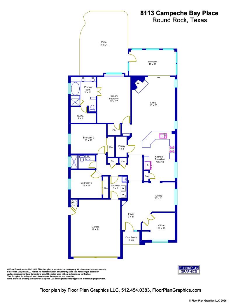 8113 Campeche Bay Pl, Round Rock, TX 78681