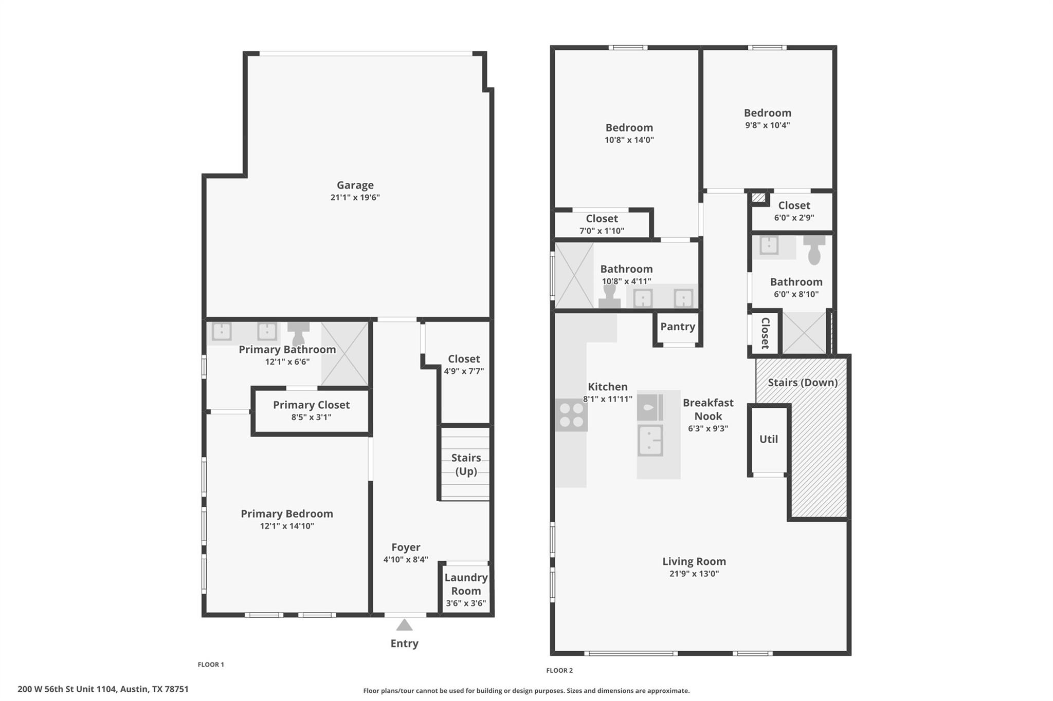 200 W 56th St # 1104, Austin, TX 78751