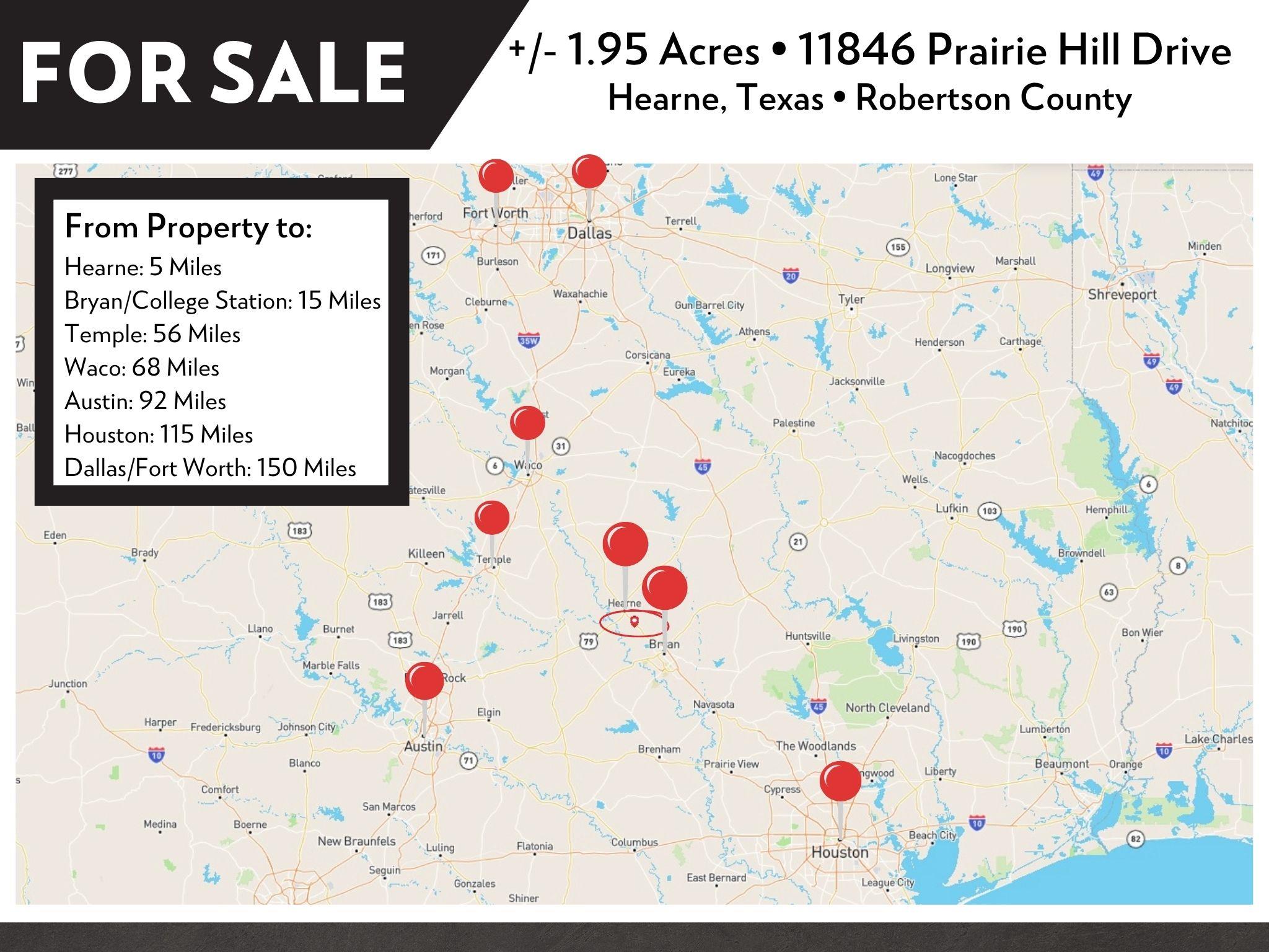 11846 Prairie Hill Drive, Hearne, TX 77859