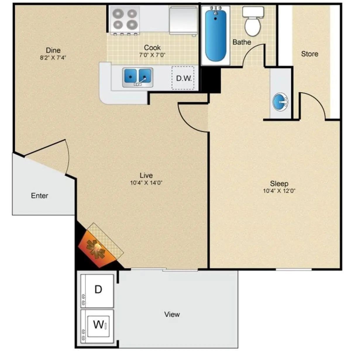 8110 Creekbend Dr # 627, Houston, TX 77071