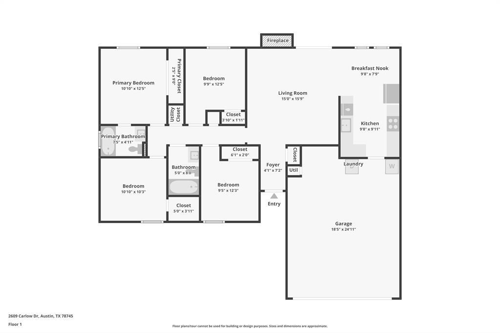 2609 Carlow Dr, Austin, TX 78745
