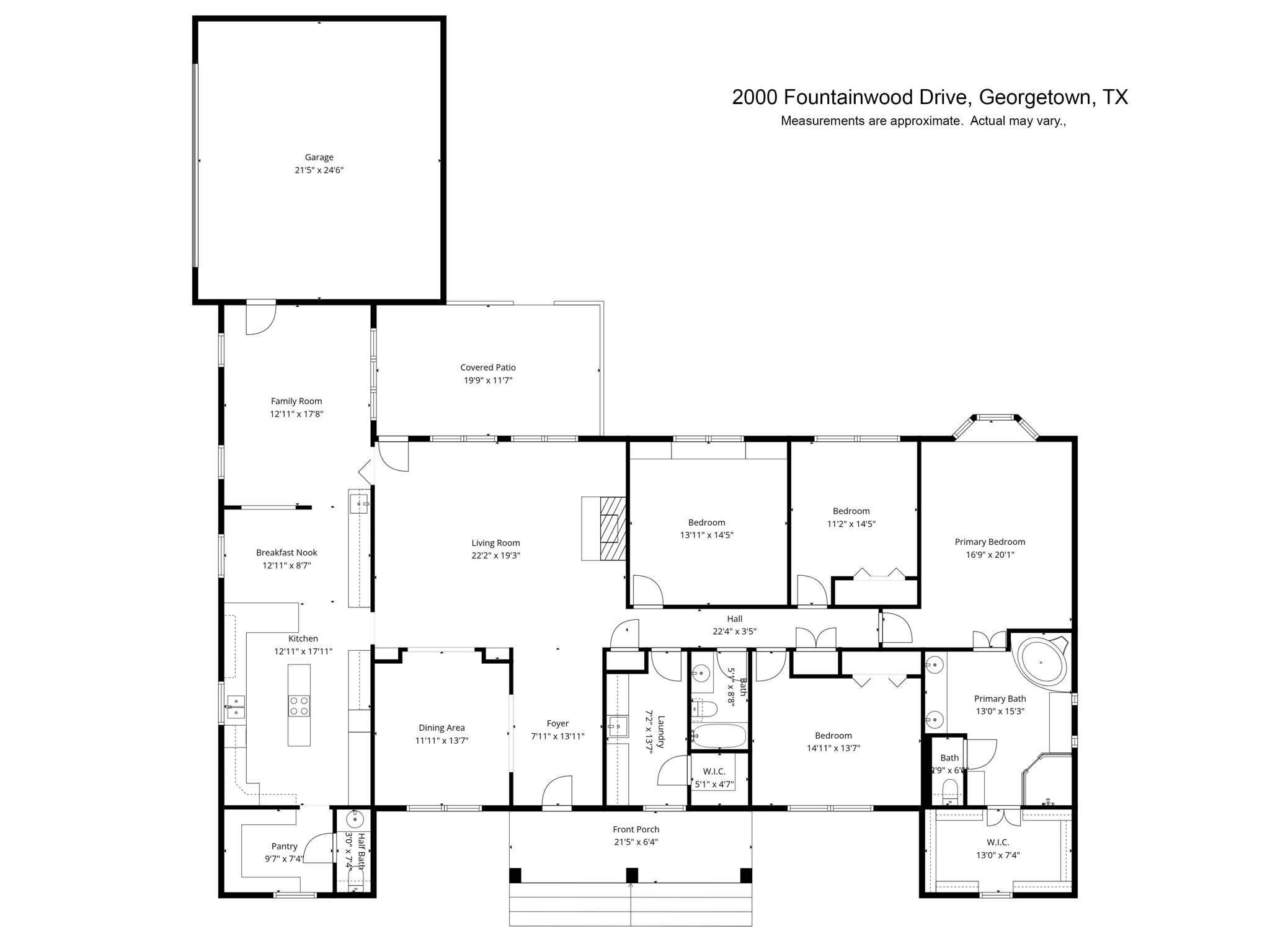 2000 Fountainwood Dr, Georgetown, TX 78633