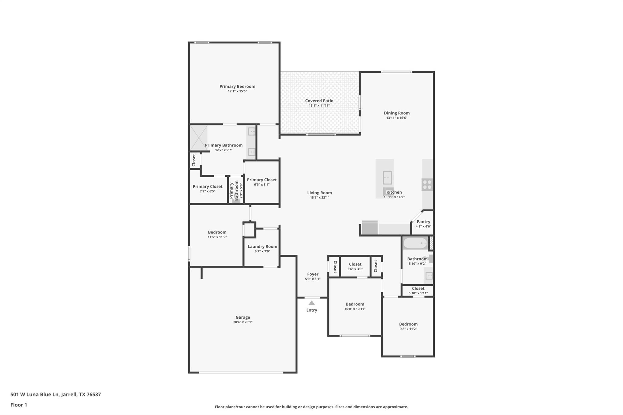 501 W Luna Blue Ln, Jarrell, TX 76537