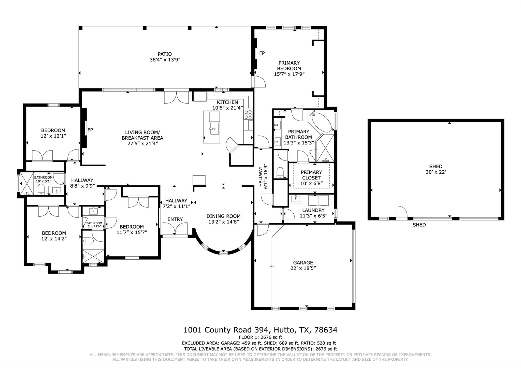 1001 County Road 394, Hutto, TX 78634