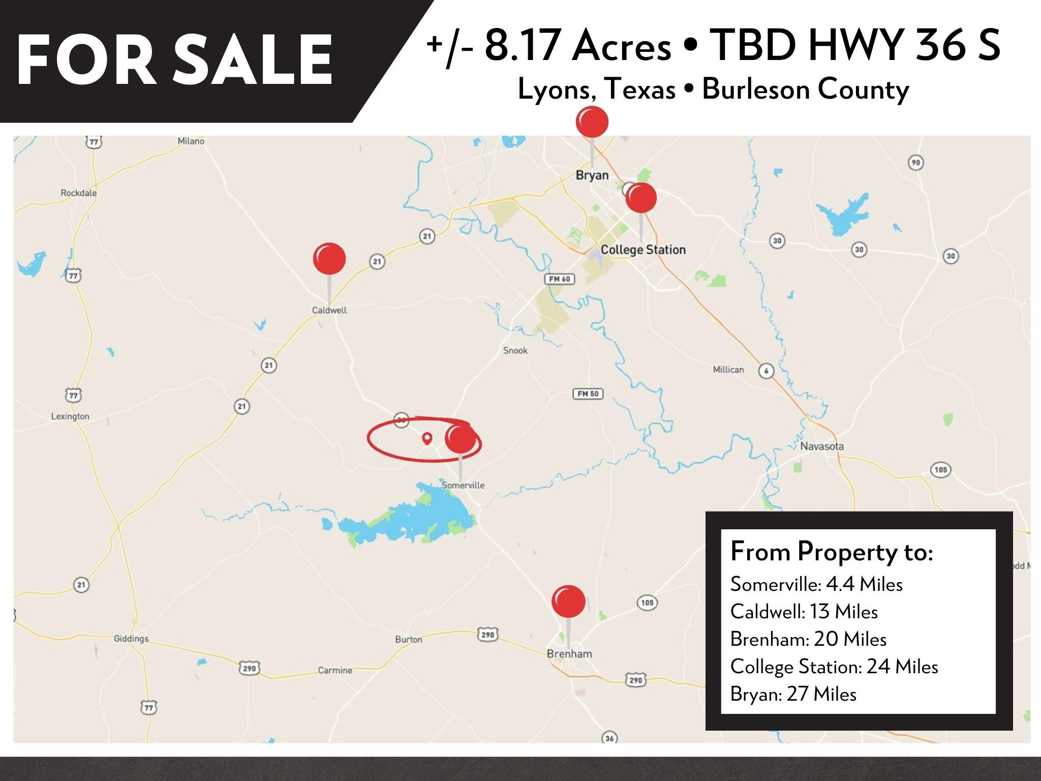 TBD HWY 36 S, Somerville, TX 77863
