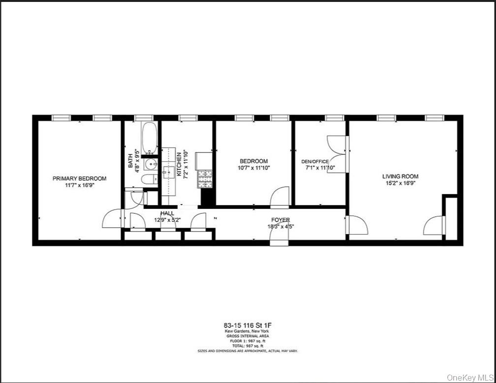 83-15 116th Street # 1F, Richmond Hill, NY 11418